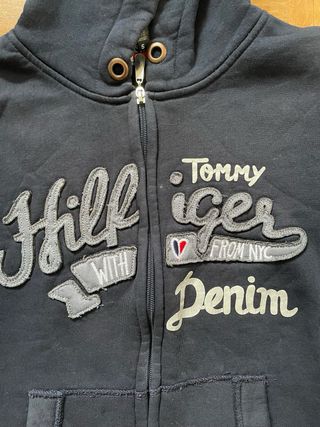 Sudadera Cremallera Tommy Hilfiger Denim Talla S