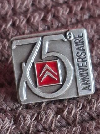 Spilla Citroen 75 Anniversario