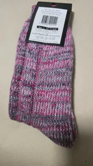 Meias de lã Connemara