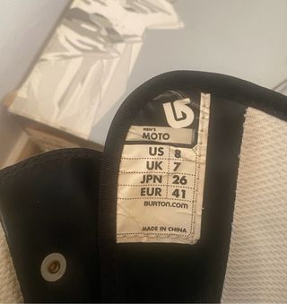 Botas Snowboard Burton Talla 41