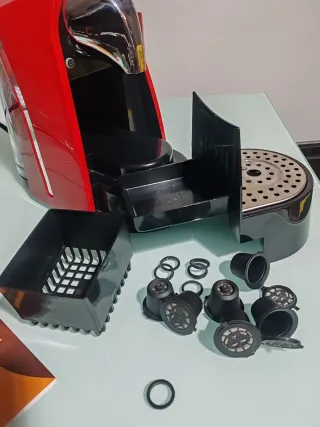 Cafetera Selectum Espresso + 6 Cápsulas reusables