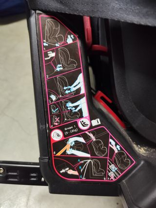Silla seguridad Isofix Encore 9-18kg grupo I