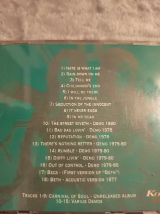 CD KISS Rock Diamonds rare Carnival of souls demo