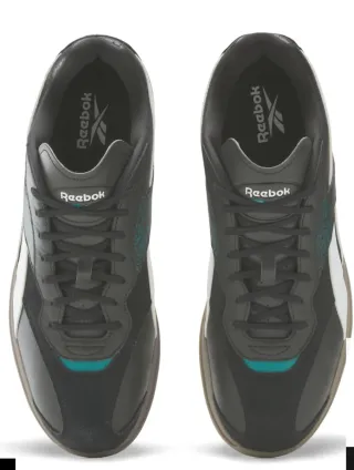 Zapatillas Reebok Hammer Street Negras y Turquesa