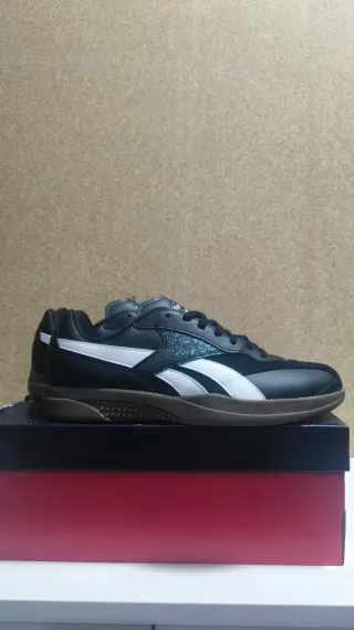 Zapatillas Reebok Hammer Street Negras y Turquesa