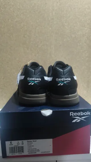 Zapatillas Reebok Hammer Street Negras y Turquesa