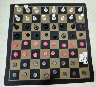 Gioco Scacchi Dama Backgammon