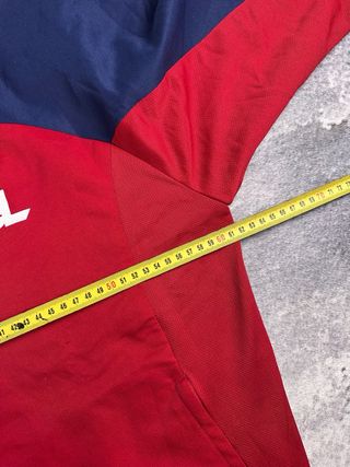 Chaqueta Deportiva Adidas Roja y Azul