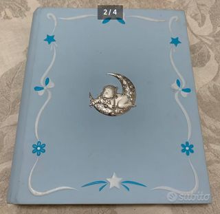 Album nascita bimbo luna e stelle