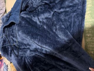 Chaqueta vaquera forrada de pelo talla M