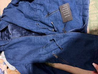 Chaqueta vaquera forrada de pelo talla M