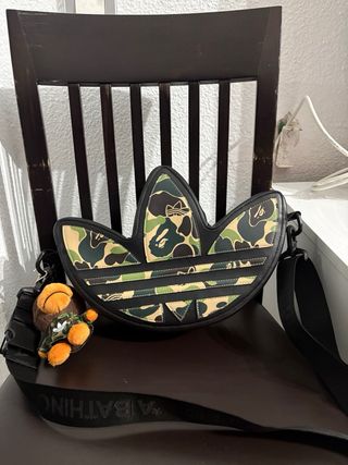 Riñonera Bape x Adidas Camuflaje