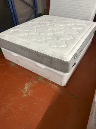 180x200 KING COLCHÓN RENOIR VISCO + CANAPÉ