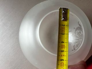 3 tulipas cristal vintage repuesto antiguas