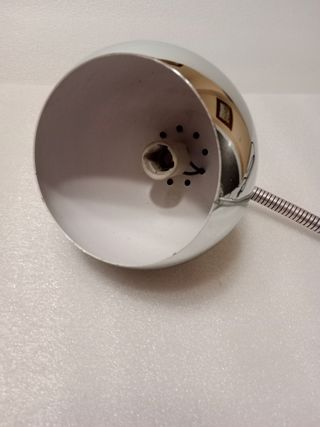 Lampara flexo cromado espejo space age eyeball vin