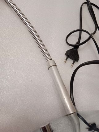 Lampara flexo cromado espejo space age eyeball vin