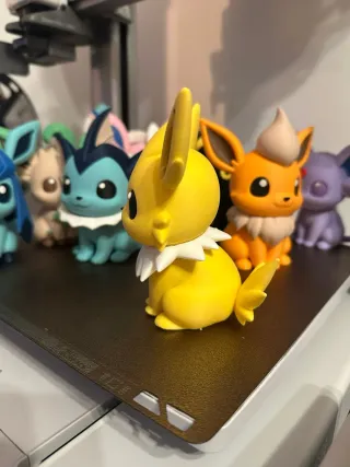 Jolteon estilo chibi – Figura decorativa
