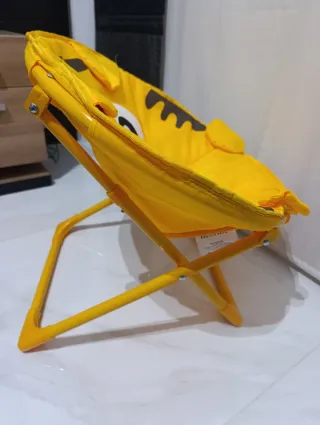 Silla infantil plegable diseño tigre