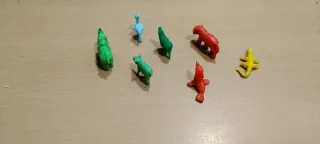 Figuras de plástico Dunkin