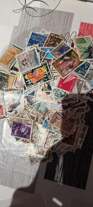 300 sellos de España usados, sin repetir