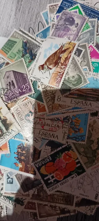 300 sellos de España usados, sin repetir