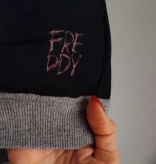 Gilet sportivo Freddy nero/grigio taglia M