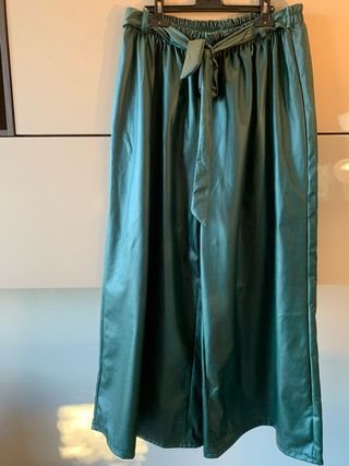 Gonna pantalone maxi TU verde
