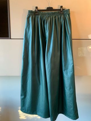 Gonna pantalone maxi TU verde