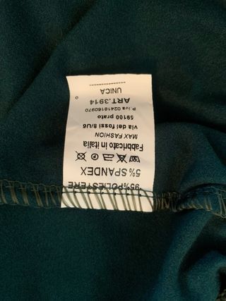 Gonna pantalone maxi TU verde