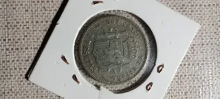 2   monedas de plata antiguas