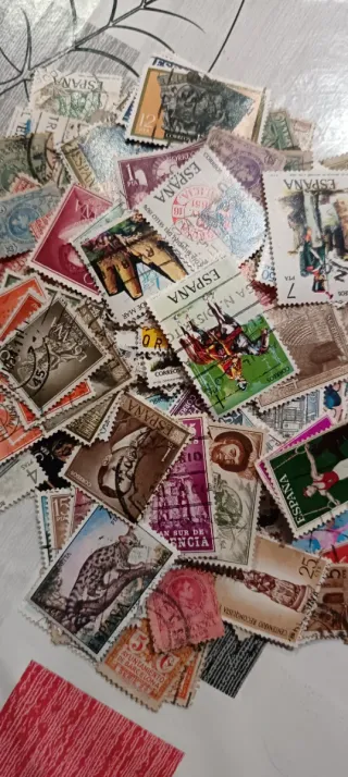 300 Sellos Usados España Sin Repetir