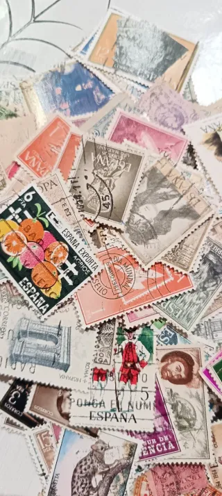 300 Sellos Usados España Sin Repetir