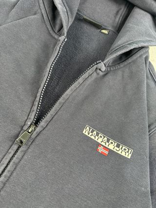 Sudadera Napapijri Azul Marino con Cremallera