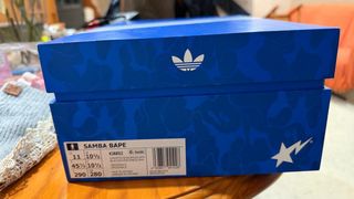 Tenis Adidas Samba Blancos y Verdes por bape