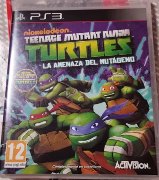 JUEGO PS3 TURTLES LA AMENAZA DEL MUTAGENO
