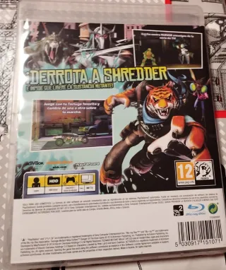JUEGO PS3 TURTLES LA AMENAZA DEL MUTAGENO