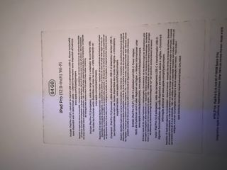 iPad Pro 12.9 3a Gen Argento