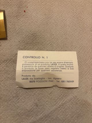 Spilla Lalex in argento massiccio placcato oro 22k