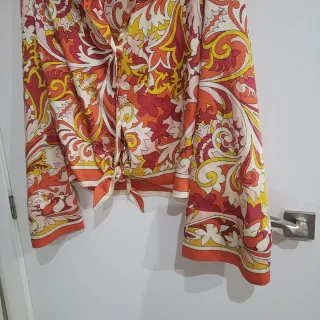 Camisa Zara Estampada Talla S