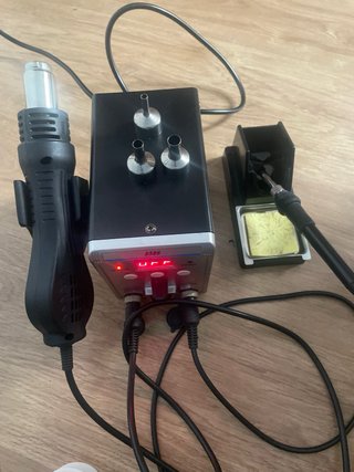 Pistola Aire Caliente y Soldador 700W