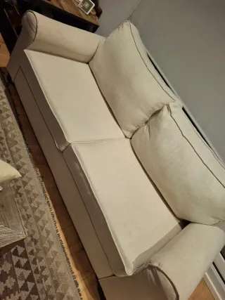 Sofa Kenay beige tela