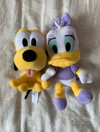 Pluto e Paperina Disney peluche
