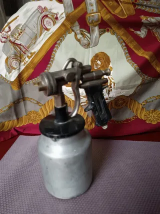 Pistolas pulverización y compresor