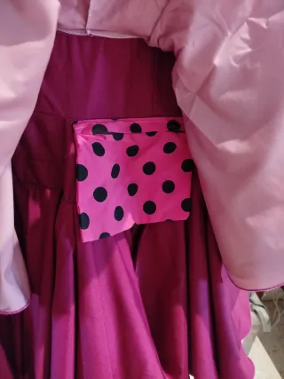 Traje de flamenca buganvilla