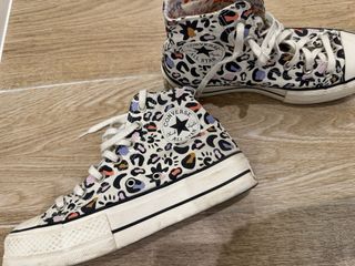 Converse estampada leopardo colores