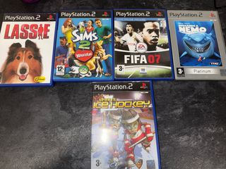 Lote 5 Juegos PlayStation 2 PS2