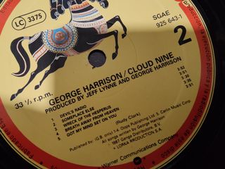 Vinilo George Harrison Cloud Nine