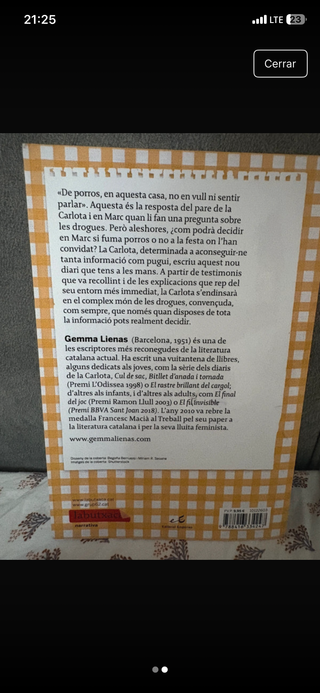 El diari groc de la Carlota: Un llibre sobre le...