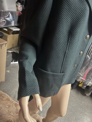 Chaqueta verde señora con escudo