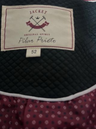 Chaqueta verde señora con escudo